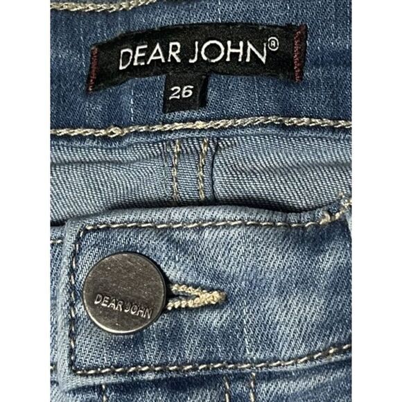 Dear John American Classic Denim High Rise Shorts Size 26 - Picture 3 of 4